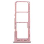 For Samsung Galaxy M23 SM-M236B Original SIM Card Tray + SIM Card Tray + Micro SD Card Tray (Pink)