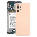 For Samsung Galaxy A23 5G SM-A236A Original Battery Back Cover with Camera Lens Cover(Pink)