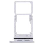 For Samsung Galaxy A34 SM-A346 Original SIM Card Tray + SIM / Micro SD Card Tray (Silver)