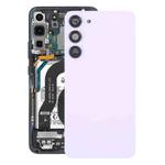 For Samsung Galaxy S23+ SM-S916B OEM Glass Battery Back Cover with Camera Lens Cover(Pink)