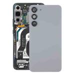 For Samsung Galaxy S23+ SM-S916B OEM Glass Battery Back Cover with Camera Lens Cover(Grey)