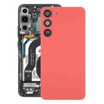 For Samsung Galaxy S23+ SM-S916B OEM Glass Battery Back Cover with Camera Lens Cover(Red)