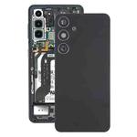 For Samsung Galaxy S24+ SM-S926B OEM Battery Back Cover with Camera Lens Cover(Black)