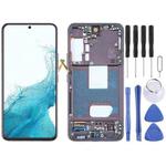 For Samsung Galaxy S22 5G SM-S901B Original LCD Screen Digitizer Full Assembly with Frame (Black)