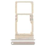 For Samsung Galaxy A16 5G SM-A166B Original SIM Card Tray + SIM Card Tray / Micro SD Card Tray (Gold)