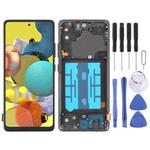 For Samsung Galaxy A51 5G SM-A516 6.43 inch OLED LCD Screen Digitizer Full Assembly with Frame (Black)