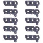 For Samsung Galaxy S25 SM-S931B 10pcs Rear Camera Lens Cover (Black)