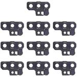 For Samsung Galaxy S25 Ultra SM-S938B 10pcs Rear Camera Lens Cover (Black)