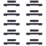 For Samsung Galaxy S23+ SM-S916B 10pcs Power Button and Volume Control Button (Black)