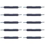 For Samsung Galaxy M06 SM-M066B 10pcs Volume Control Button (Black)