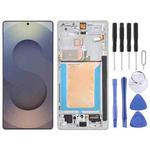 For Samsung Galaxy S25 Ultra SM-S938B 6.78 inch OLED LCD Screen Digitizer Full Assembly with Frame (Silver)