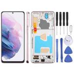 For Samsung Galaxy S21+ SM-G996B 6.58 inch TFT LCD Screen Digitizer Full Assembly with Frame, Not Supporting Fingerprint Identification (Gold)