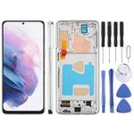 For Samsung Galaxy S21+ SM-G996B 6.58 inch TFT LCD Screen Digitizer Full Assembly with Frame, Not Supporting Fingerprint Identification (Silver)