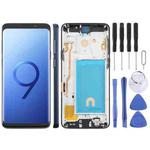 For Samsung Galaxy S9+ SM-G965F 6.18 inch TFT LCD Screen Digitizer Full Assembly with Frame (Blue)