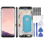 For Samsung Galaxy S8+ SM-G955F 6.18 inch TFT LCD Screen Digitizer Full Assembly with Frame (Black)