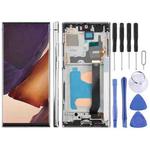 For Samsung Galaxy Note20 Ultra SM-N986B 6.72 inch TFT LCD Screen Digitizer Full Assembly with Frame, Not Supporting Fingerprint Identification (Silver)