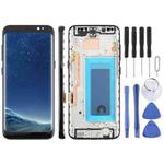 For Samsung Galaxy S8 SM-G950F 5.7 inch TFT LCD Screen Digitizer Full Assembly with Frame (Black)