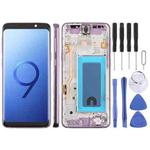 For Samsung Galaxy S9 SM-G960F 5.7 inch TFT LCD Screen Digitizer Full Assembly with Frame (Purple)