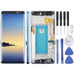 For Samsung Galaxy Note 8 SM-N950F 6.25 inch TFT LCD Screen Digitizer Full Assembly with Frame (Blue)