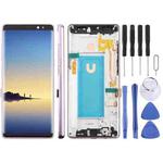 For Samsung Galaxy Note 8 SM-N950F 6.25 inch TFT LCD Screen Digitizer Full Assembly with Frame (Purple)