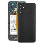 For Samsung Galaxy A04s SM-A047F Back Cover with Camera Lens Cover(Black)