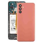 For Samsung Galaxy A04s SM-A047F Back Cover with Camera Lens Cover(Pink)