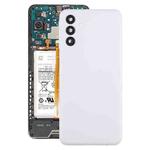 For Samsung Galaxy A04s SM-A047F Back Cover with Camera Lens Cover(White)