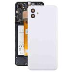 For Samsung Galaxy A04 SM-A045F Back Cover with Camera Lens Cover(White)