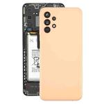 For Samsung Galaxy A13 SM-A135F Back Cover with Camera Lens Cover(Orange)