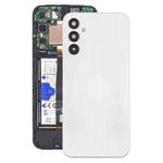 For Samsung Galaxy A14 SM-A145F Back Cover with Camera Lens Cover(Silver)