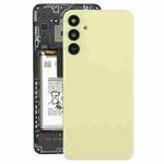 For Samsung Galaxy A15 SM-A155F Back Cover with Camera Lens Cover(Yellow)