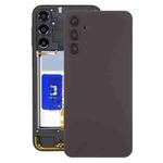 For Samsung Galaxy A24 SM-A245 Back Cover with Camera Lens Cover(Dark Red)