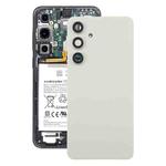 For Samsung Galaxy S24 FE SM-S721B OEM Back Cover with Camera Lens Cover(Light Yellow)