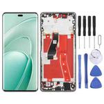 For Huawei Enjoy 70X Original LCD Screen Digitizer Full Assembly with Frame (Silver)