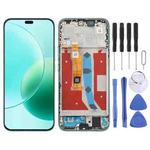 For Honor 400 Lite Original LCD Screen Digitizer Full Assembly with Frame (Green)