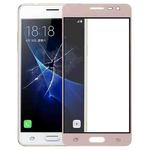 For Galaxy J3 Pro / J3110 Front Screen Outer Glass Lens (Gold)