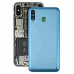 For Galaxy M40s Battery Back Cover (Blue)