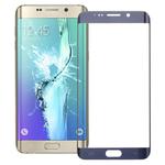 For Galaxy S6 Edge+ / G928  Front Screen Outer Glass Lens (Dark Blue)