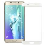 For Galaxy S6 Edge+ / G928 Front Screen Outer Glass Lens (White)