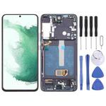For Samsung Galaxy S22+ 5G SM-S906B 6.55 inch OLED  LCD Screen Digitizer Full Assembly with Frame (Black)
