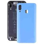 For Galaxy A20 SM-A205F/DS Battery Back Cover (Blue)