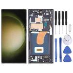 6.78 inch OLED LCD Screen For Samsung Galaxy S23 Ultra 5G SM-S918B EU Edition Digitizer Full Assembly with Frame(Black)