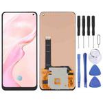 TFT Material LCD Screen and Digitizer Full Assembly (Not Supporting Fingerprint Identification) for Vivo X30 / X30 Pro(Black)