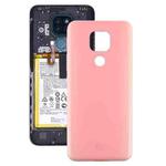 Battery Back Cover for Motorola Moto G9 Play / Moto G9 (India) (Pink)