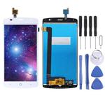 OEM LCD Screen for ZTE Blade L5 Plus with Digitizer Full Assembly (White)
