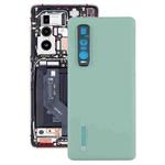 For OPPO Find X2 Pro CPH2025 PDEM30 Original Leather Material Battery Back Cover(Green)