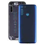 Battery Back Cover for Motorola One Fusion/XT2073-2(Blue)