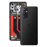 For OnePlus 9 Pro Battery Back Cover With Camera Lens (Black)