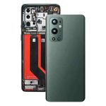 For OnePlus 9 Pro Battery Back Cover With Camera Lens (Green)