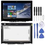 1366 x 768 HD OEM LCD Screen for Lenovo Thinkpad 12.5 inch Yoga 260  Digitizer Full Assembly with Frame (Black)